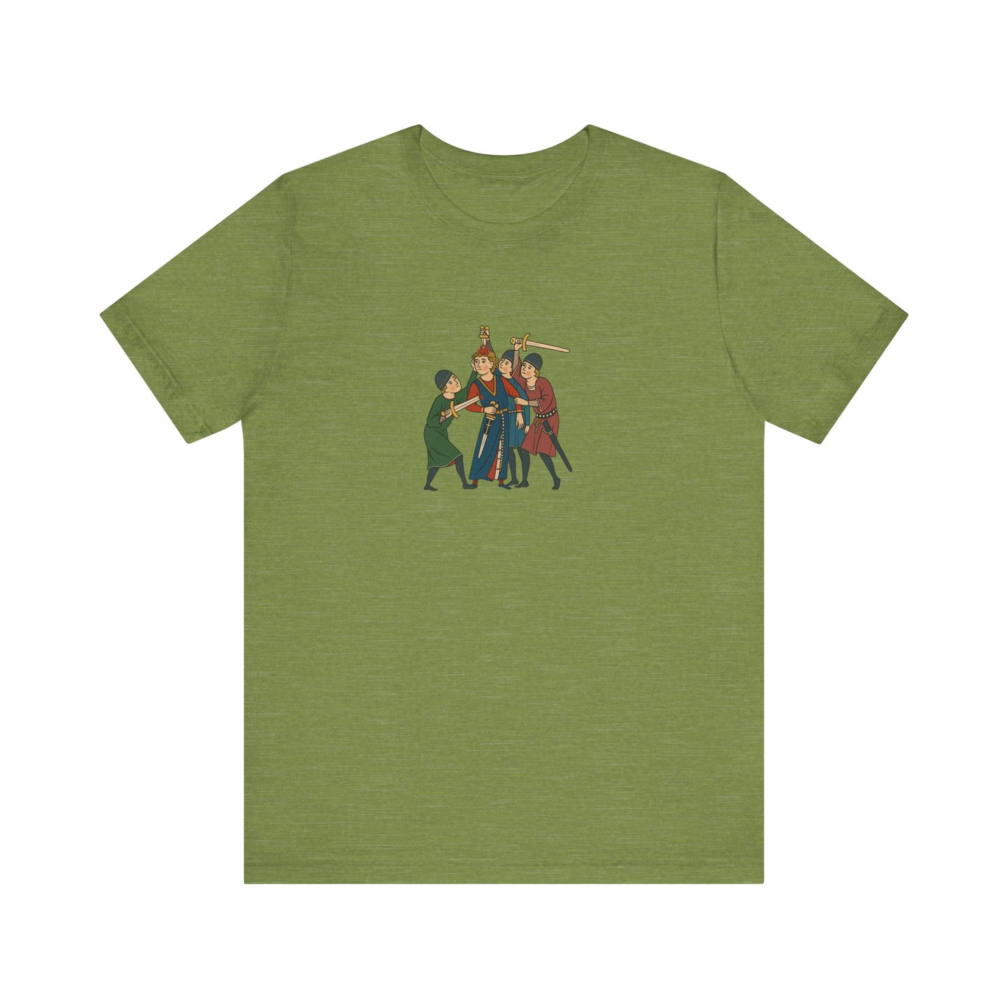 Reinmar von Brennenberg Tapestry, Codex Manesse, Medieval German Art Tee