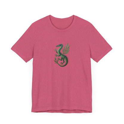 Green Basilisk Art T-shirt