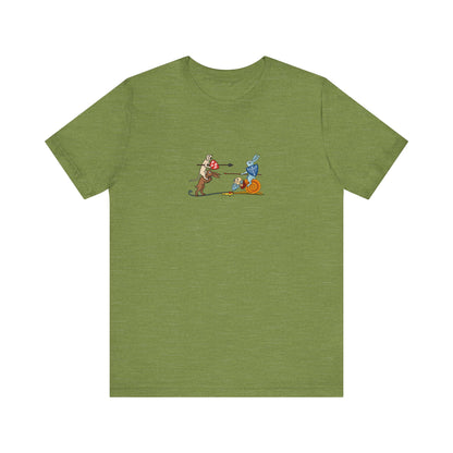 Bunny Snail Rider After MS Yates Thompson 8 F 294, Remastered Marginalia Manuscript Art Tee