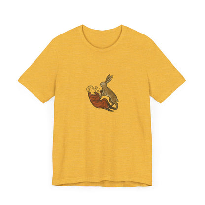 Killer Bunny, Remastered Marginalia Manuscript Art Tee