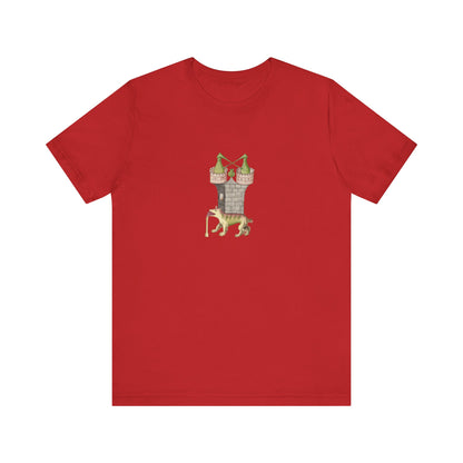 The Alchemical Tower & Vomiting Gold Dog Symbol Tee