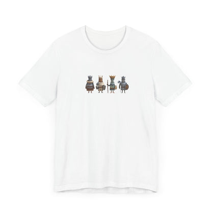 Cute Medieval Knights Team T-shirt