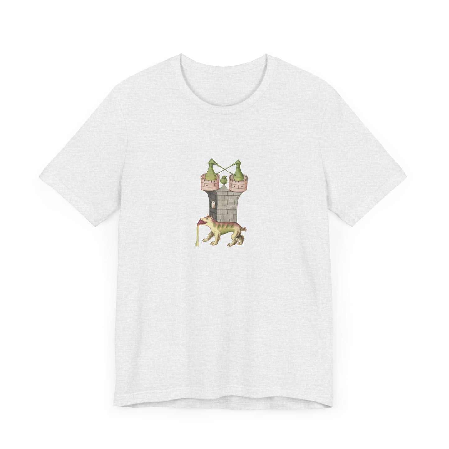 The Alchemical Tower & Vomiting Gold Dog Symbol Tee