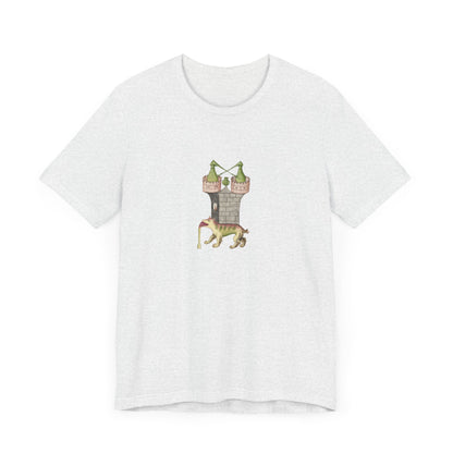 The Alchemical Tower & Vomiting Gold Dog Symbol Tee