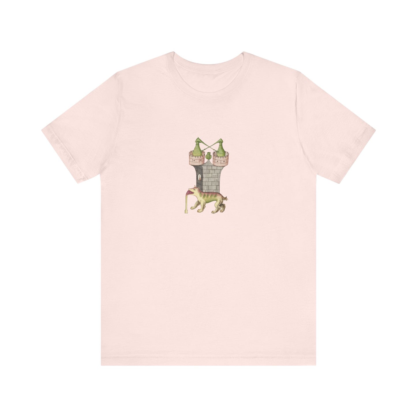 The Alchemical Tower & Vomiting Gold Dog Symbol Tee