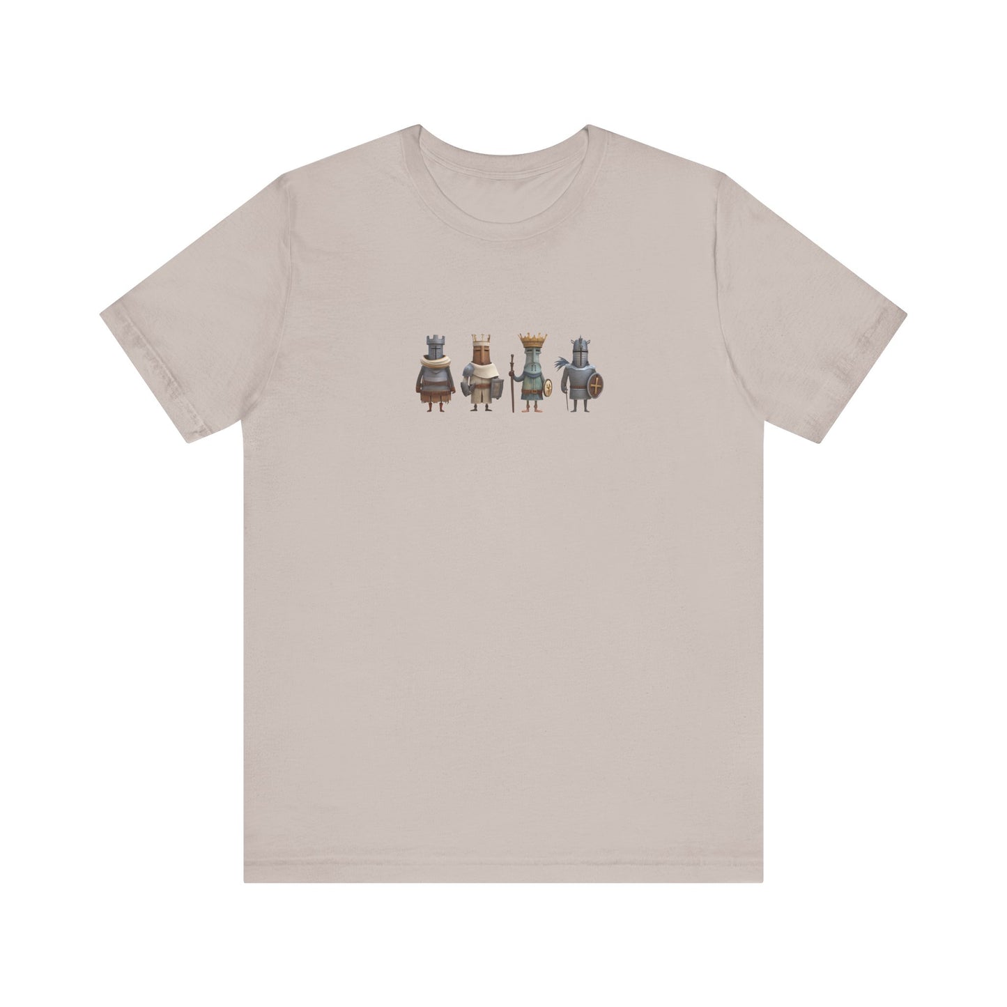 Cute Medieval Knights Team T-shirt