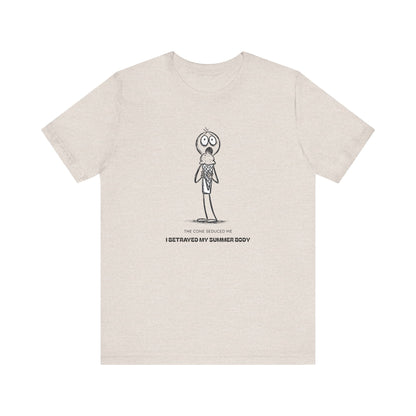 The Ice Cream Lover with Text T-shirt