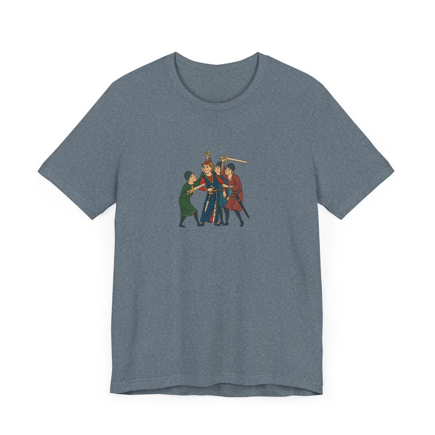 Reinmar von Brennenberg Tapestry, Codex Manesse, Medieval German Art Tee