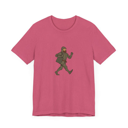 Knight on the Go - Medieval Humor - Urban Chivalry Unisex Heavy Cotton Women T-shirt