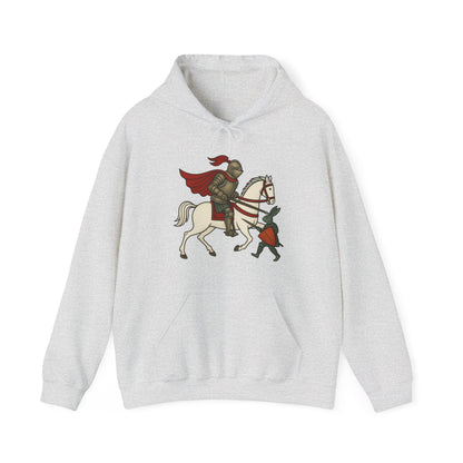 Knight & Hare - Medieval Humor Unisex Hoodie