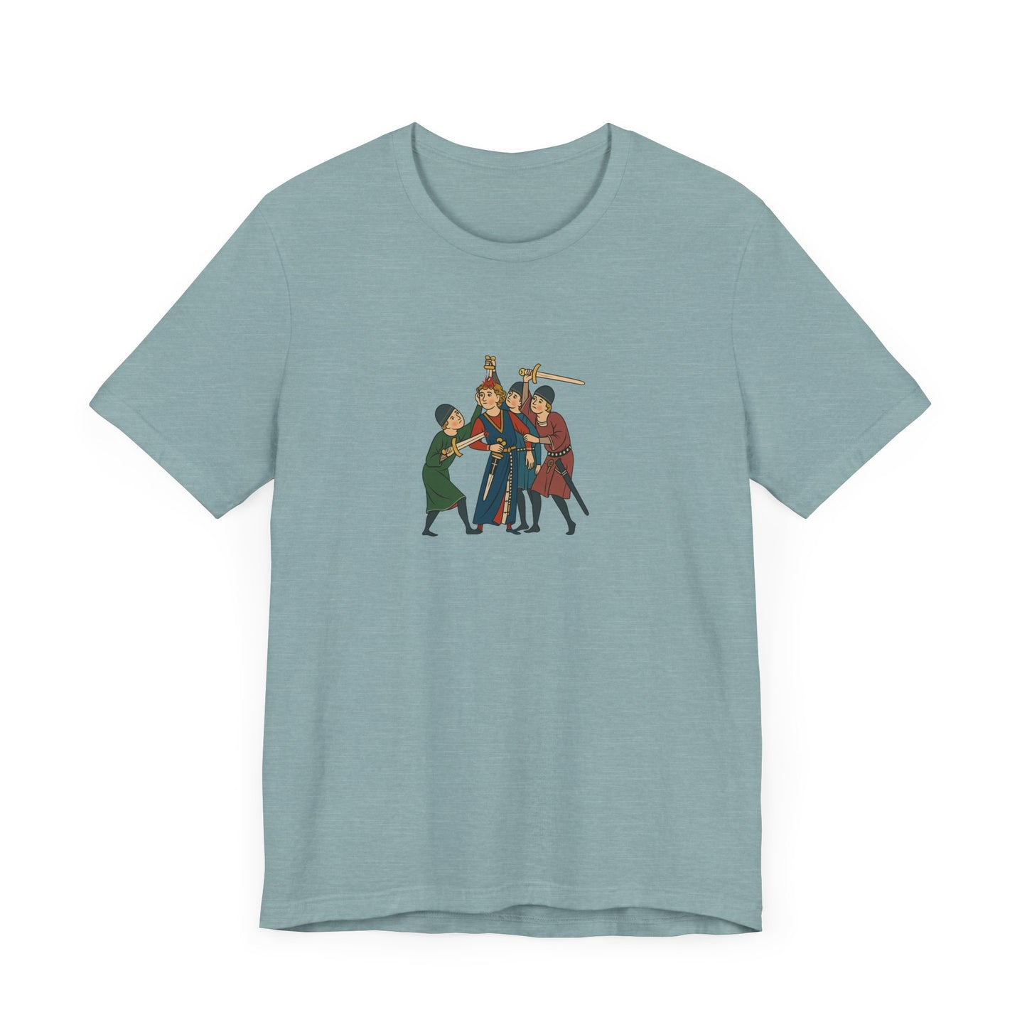 Reinmar von Brennenberg Tapestry, Codex Manesse, Medieval German Art Tee