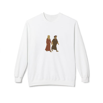 Hanseatic Art, Hansapäevad Medieval Couple Sweatshirt