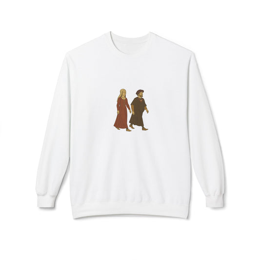 Hanseatic Art, Hansapäevad Medieval Couple Sweatshirt