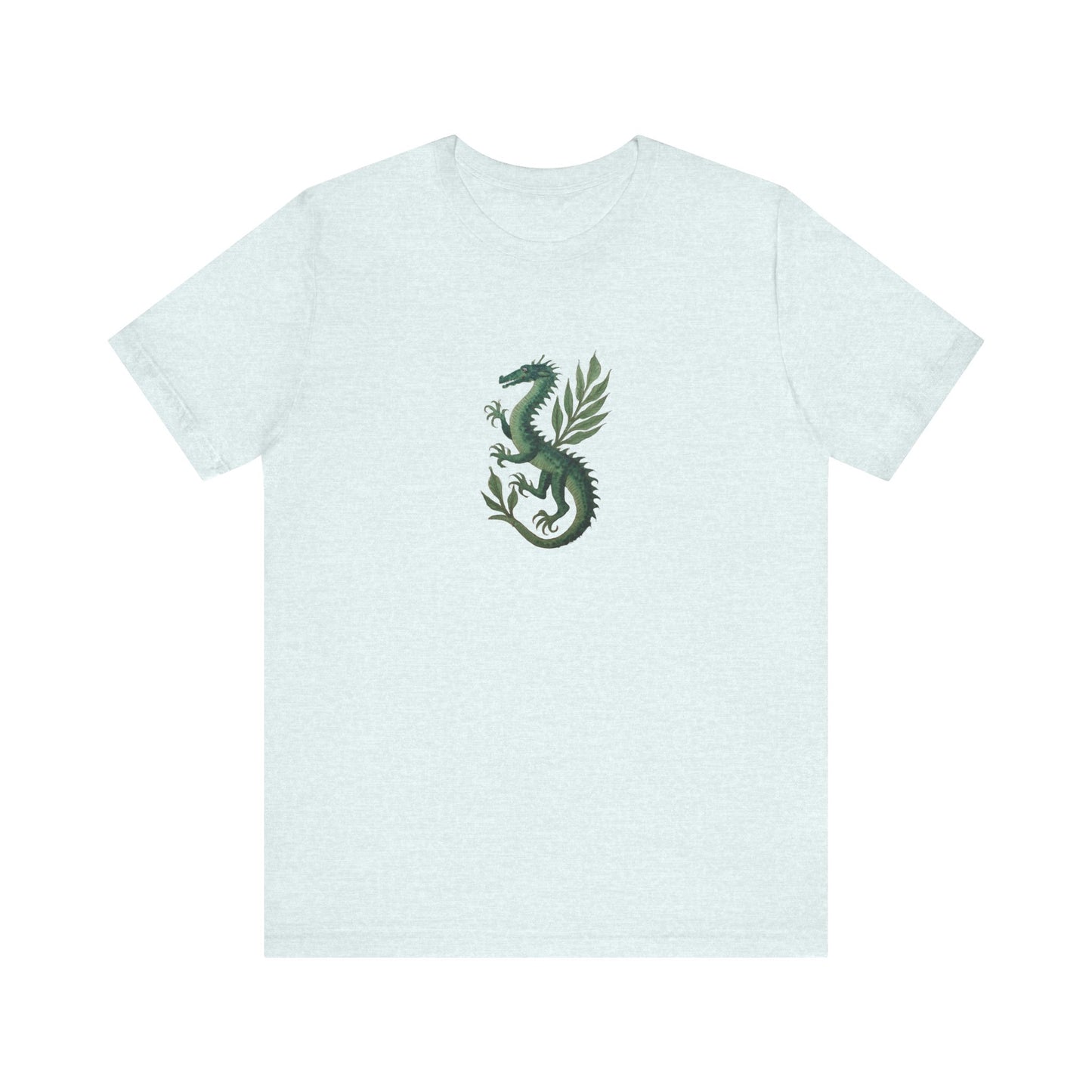 Green Basilisk Art T-shirt