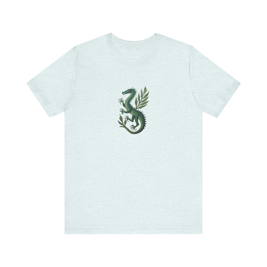 Green Basilisk Art T-shirt
