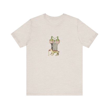 The Alchemical Tower & Vomiting Gold Dog Symbol Tee