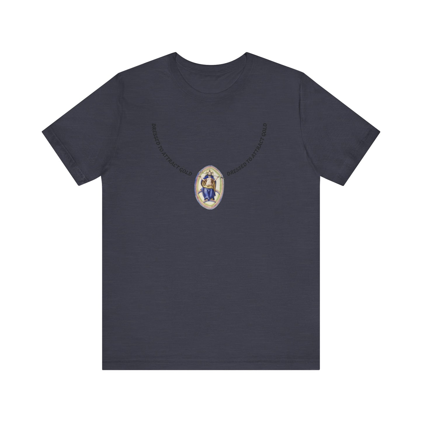 Dressed to attract gold , Alchemical Hermaphrodite Unisex T-shirt