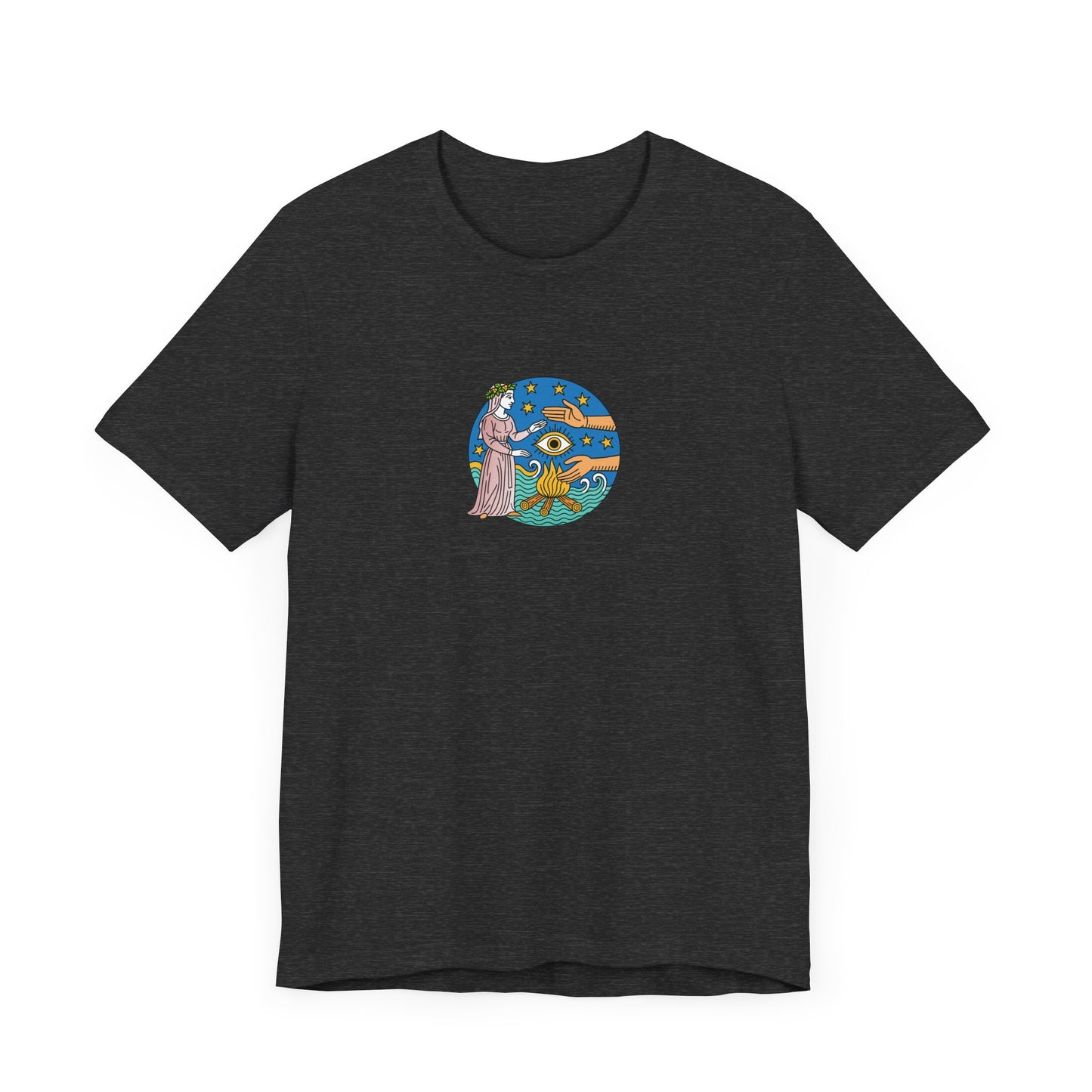 Medieval Mystic Rite of the Firewatcher T-shirt