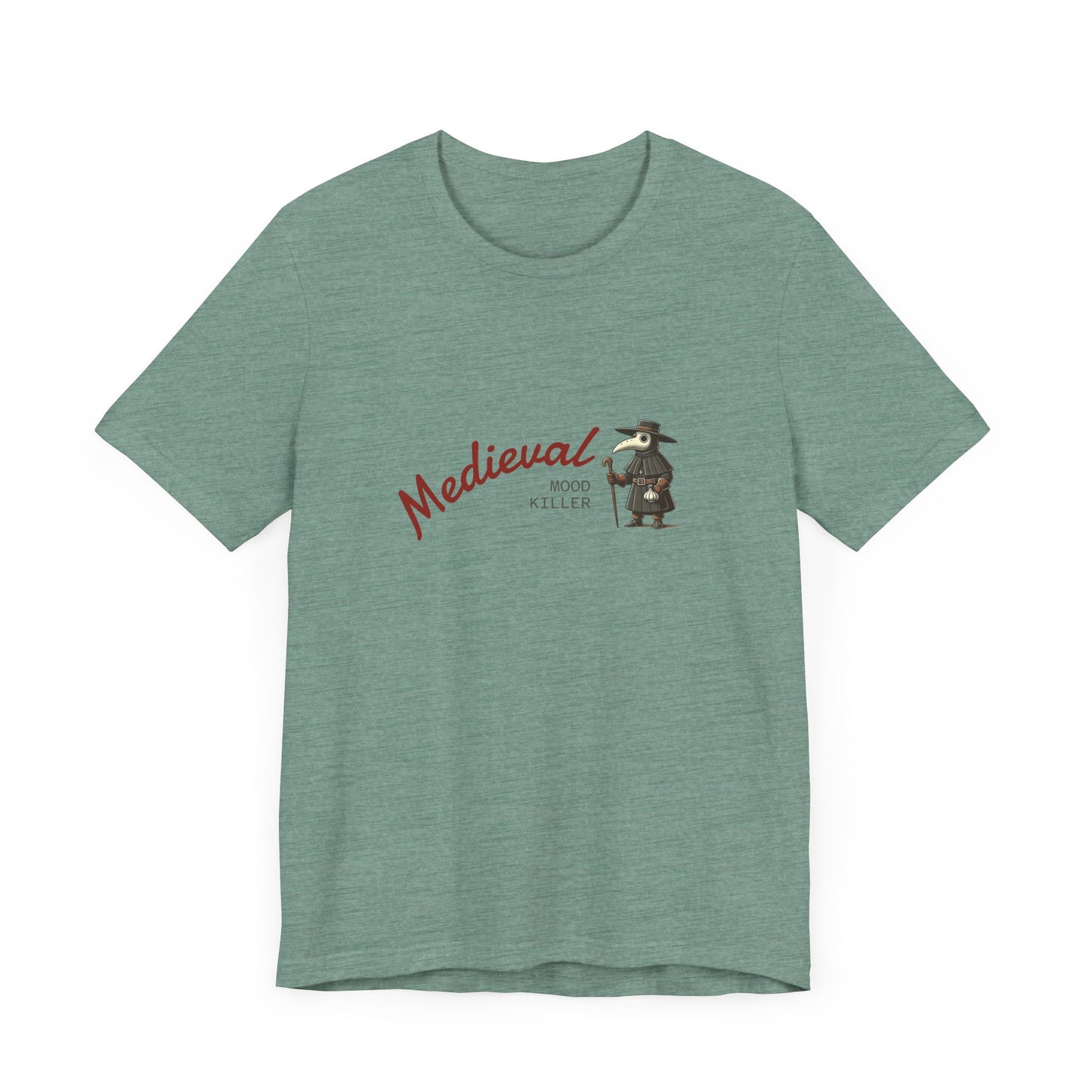Medieval Mood Killer, Plague Doctor T-Shirt, Unisex Tee