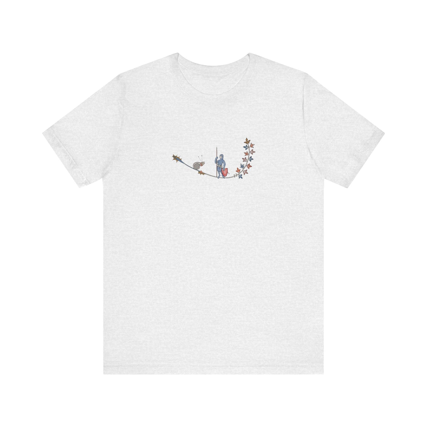 Medieval Snail vs Armed Knight, Marginal manuscript Tee