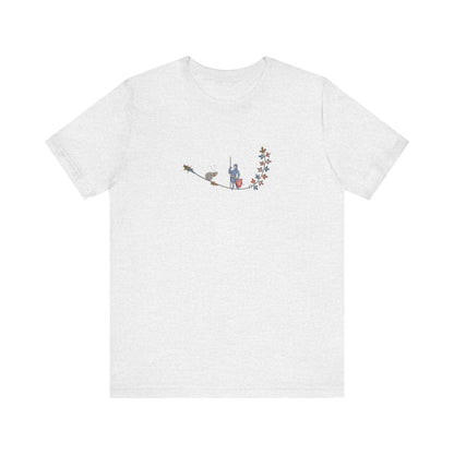 Medieval Snail vs Armed Knight, Marginal manuscript Tee