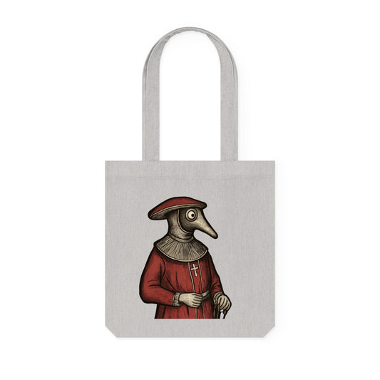 Hanseatic Art, Medieval Plague Doctor 2 Sweatshirt Woven Tote Bag