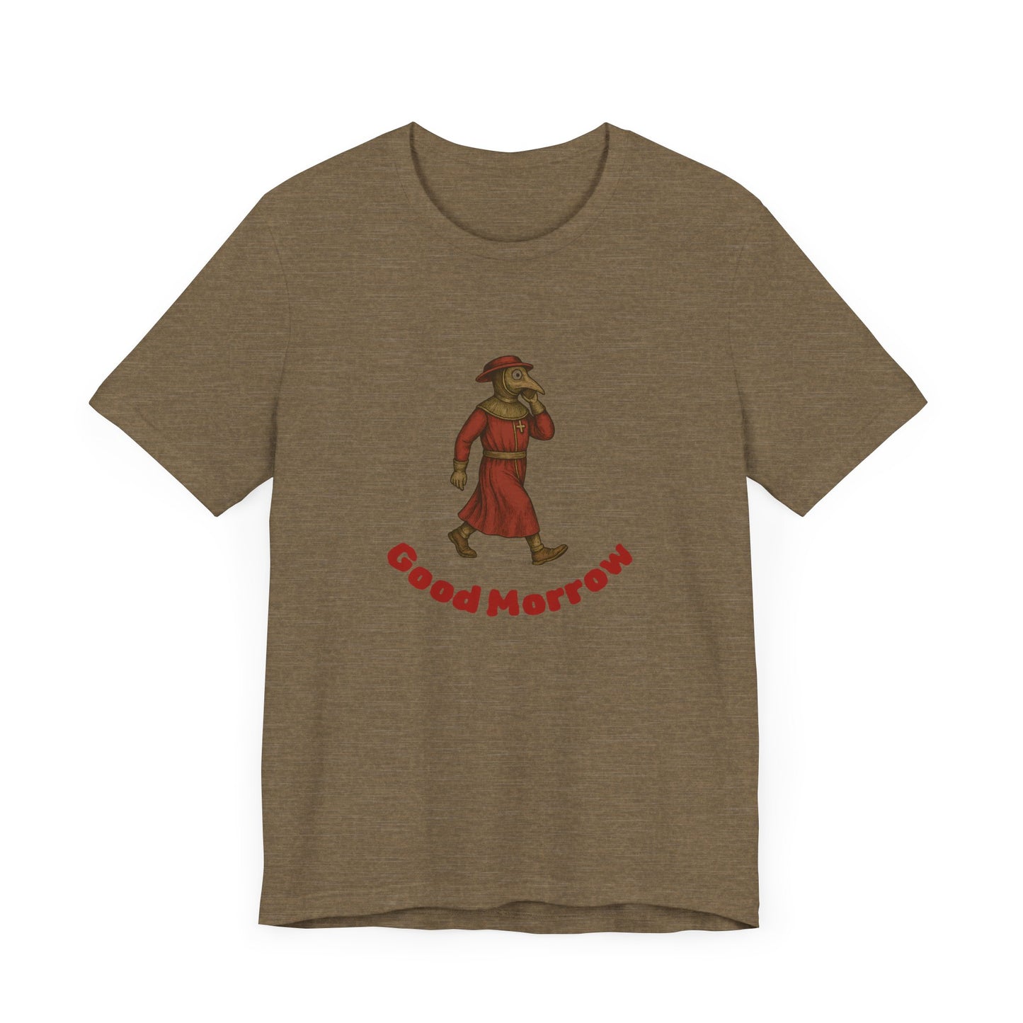 Hanseatic Art, Medieval Plague Doctor with Good Morrow Tee
