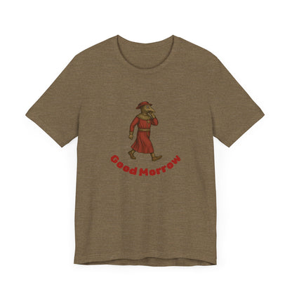 Hanseatic Art, Medieval Plague Doctor with Good Morrow Tee