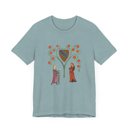Marginalia Manuscript Romance Art Unisex T-Shirt
