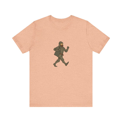 Knight on the Go - Medieval Humor - Urban Chivalry Unisex Heavy Cotton Women T-shirt