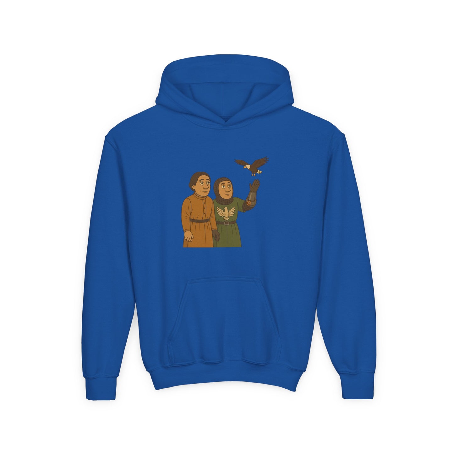 Knight & Falcon - Medieval Cool Sweatshirt for Kids