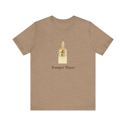 The Trumpet Player, Medieval Career Series, Peter the Bell Tower Herald T-shirt