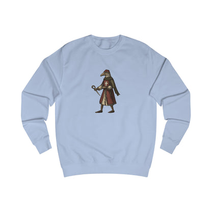 Hanseatic Art Tee, Medieval Plague Doctor Unisex Sweatshirt