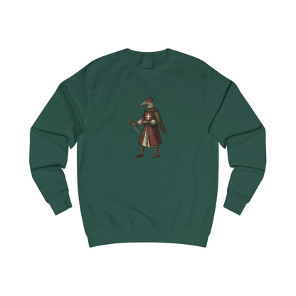 Hanseatic Art Tee, Medieval Plague Doctor Unisex Sweatshirt