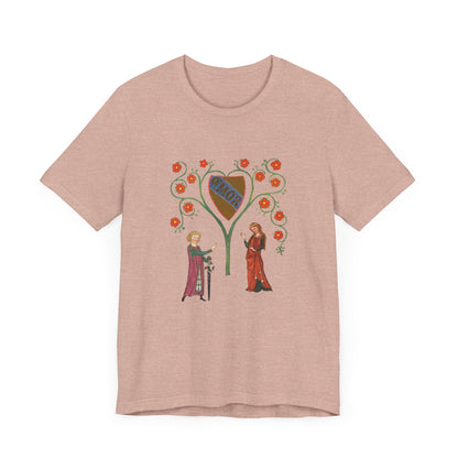 Marginalia Manuscript Romance Art Unisex T-Shirt