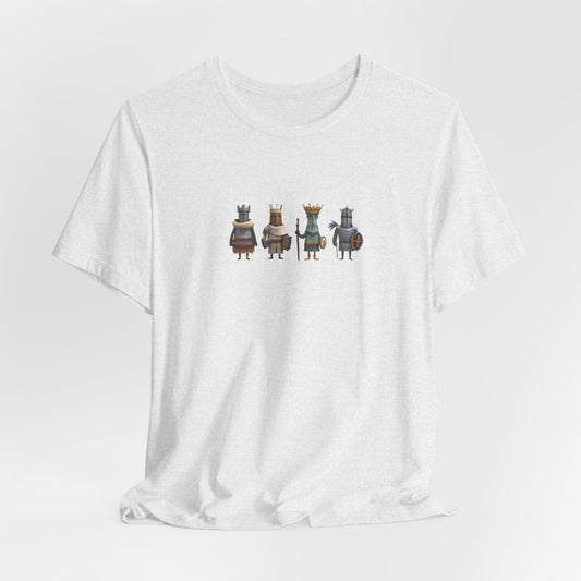 Cute Medieval Knights Team T-shirt