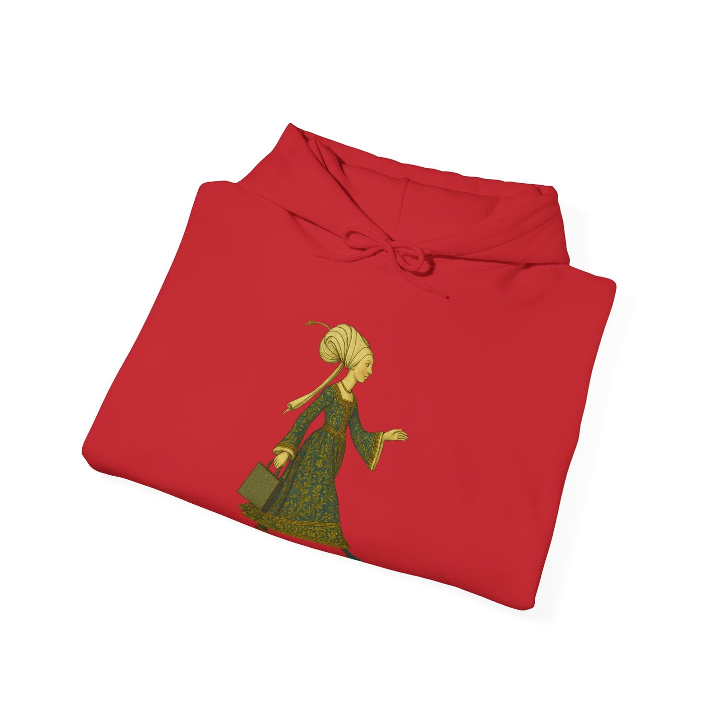 Lady of the Mall – Medieval Fashionista Unisex Hoodie