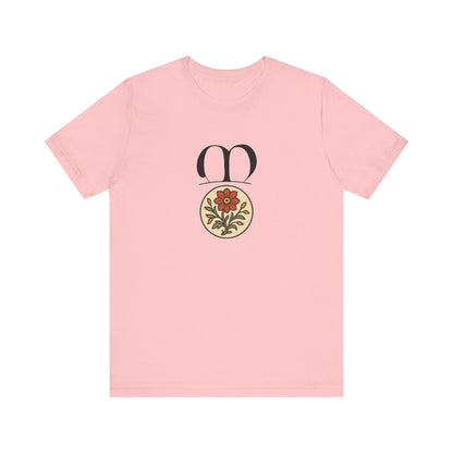 Medieval Flower, Past and Forward Original Art T-shirt