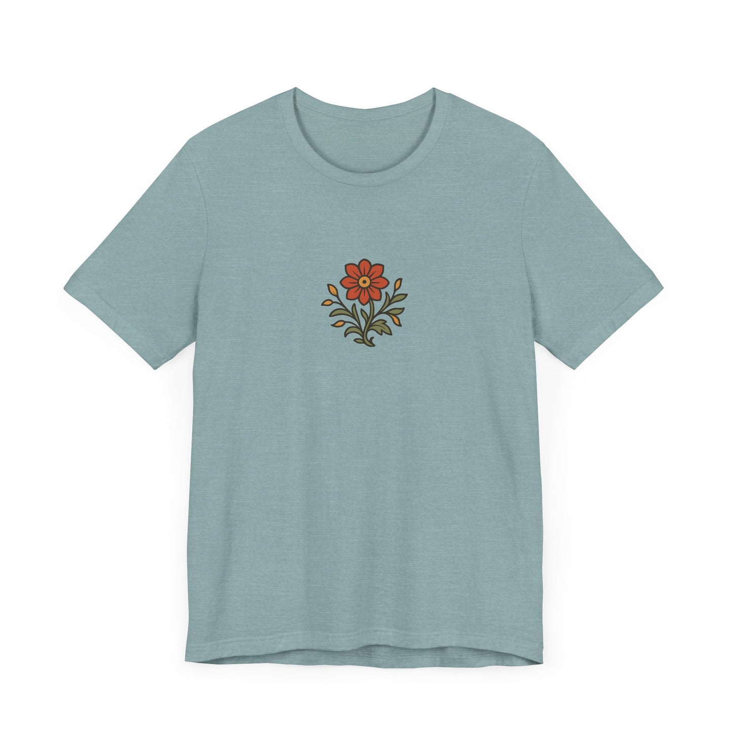 Folk Bloom Emblem, Original series, Medieval Art Tee
