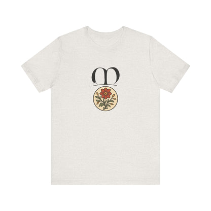 Medieval Flower, Past and Forward Original Art T-shirt