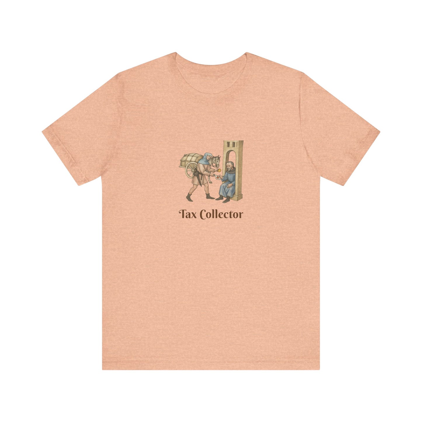 Medieval Career Series,The Tax Collector Manuscript T-shirt