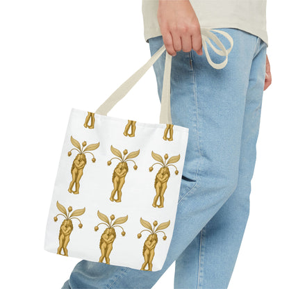 Mandrakes in Love, Mythical Root Romance Tote Bag