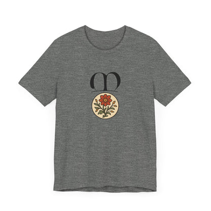 Medieval Flower, Past and Forward Original Art T-shirt