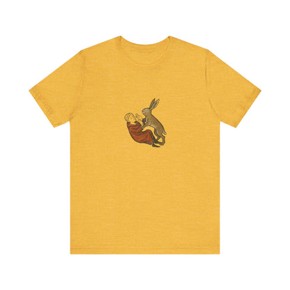 Killer Bunny, Remastered Marginalia Manuscript Art Tee