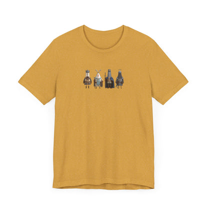 Cute Medieval Knights B Team T-shirt