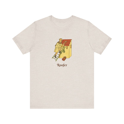 Medieval Career Series, The Roofer T-shirt