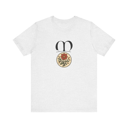 Medieval Flower, Past and Forward Original Art T-shirt