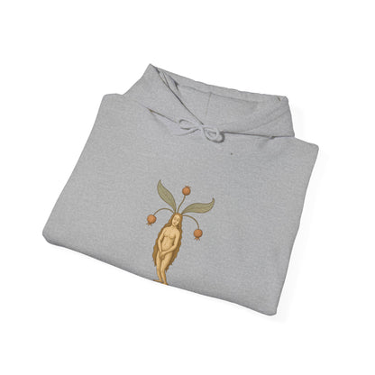 Mandragora Muse, Female Mandrake, Medieval Herb Lore Unisex Hoodie