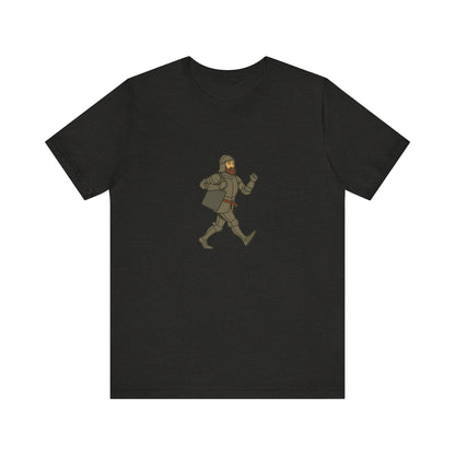 Knight on the Go - Medieval Humor - Urban Chivalry Unisex Heavy Cotton Women T-shirt