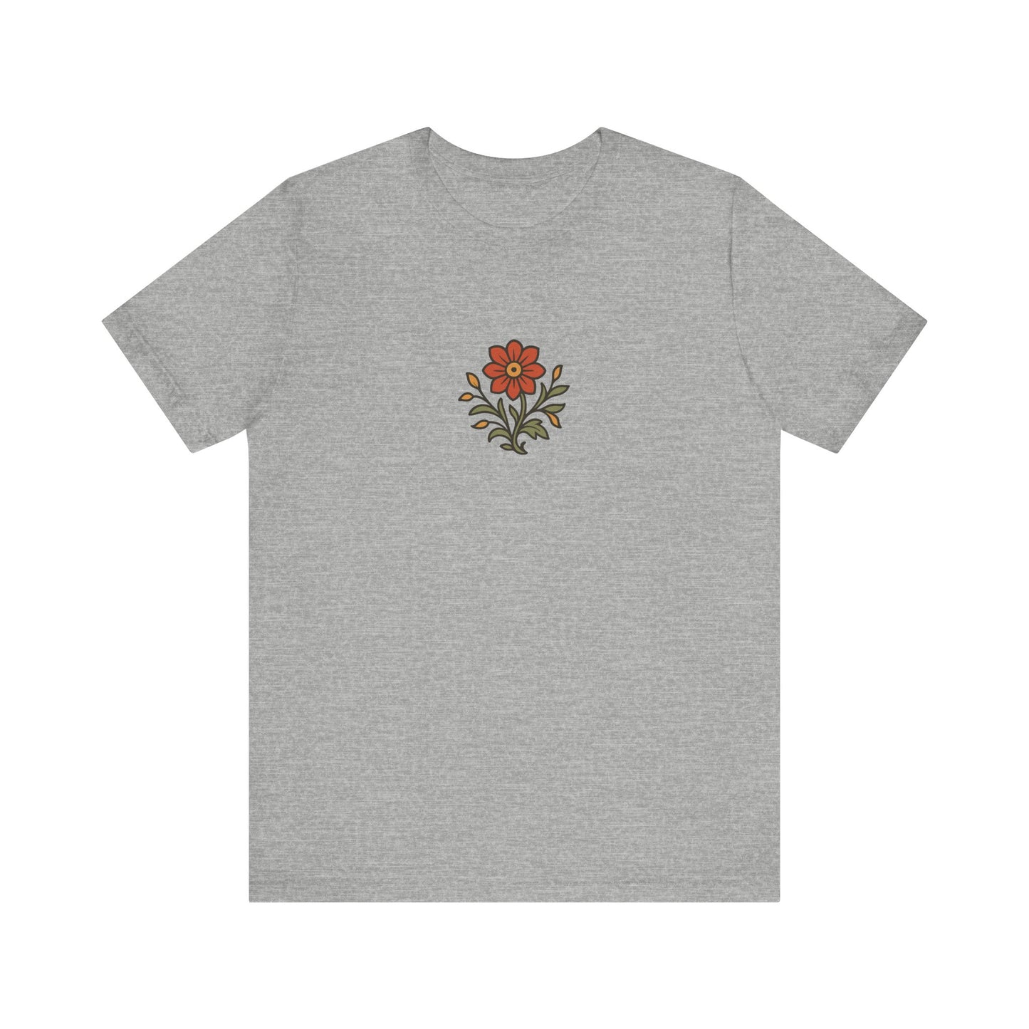 Folk Bloom Emblem, Original series, Medieval Art Tee